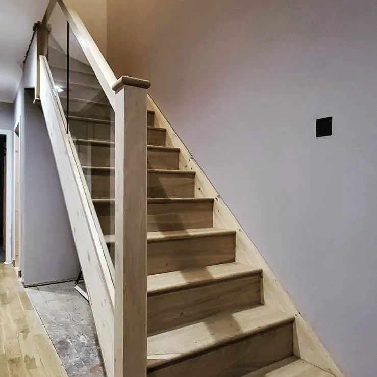 Bespoke staircase design and installation by Nottingham Joinery